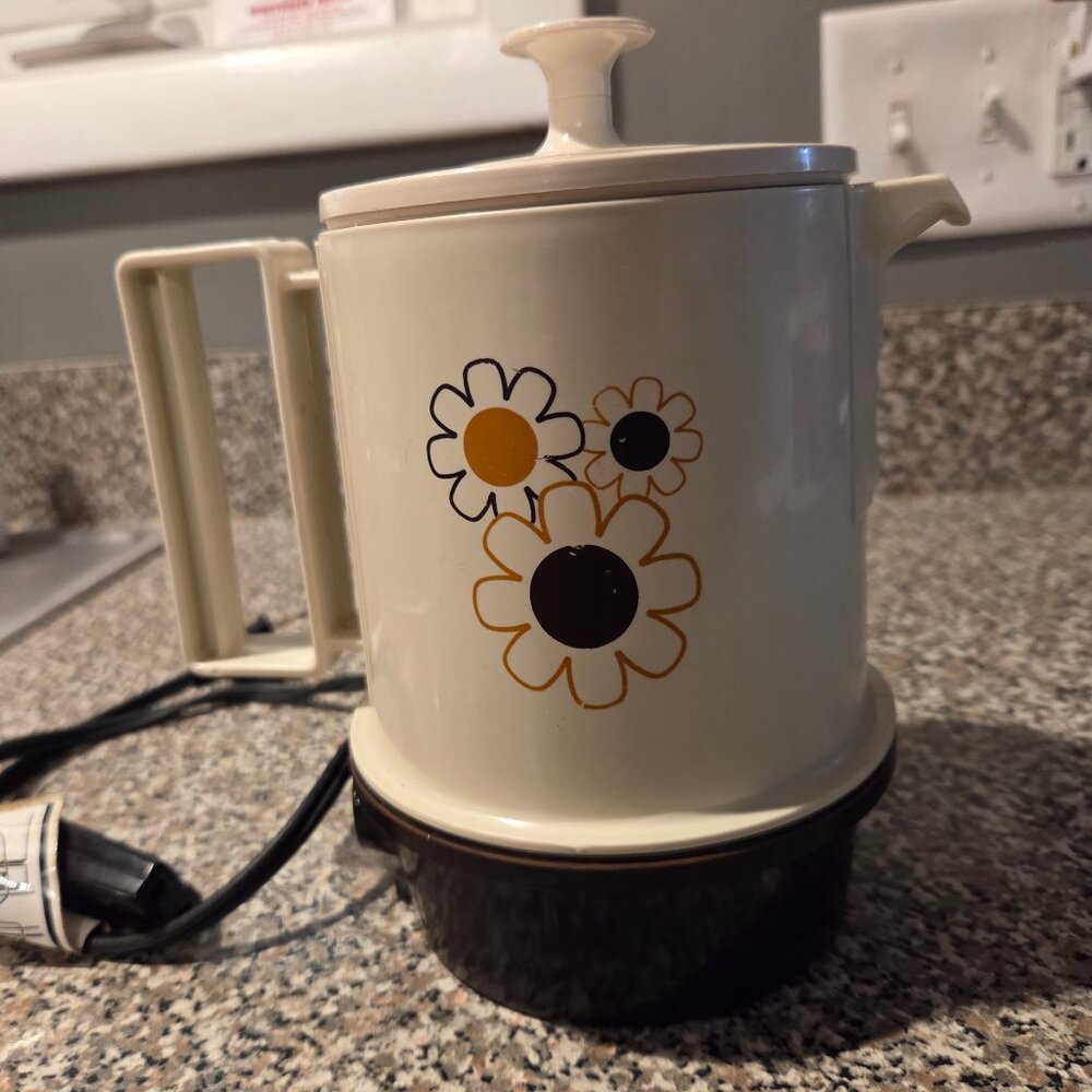 Regal 5 Cup Automatic Hot Poly Pot Electric Warmer Tested Works VIDEO